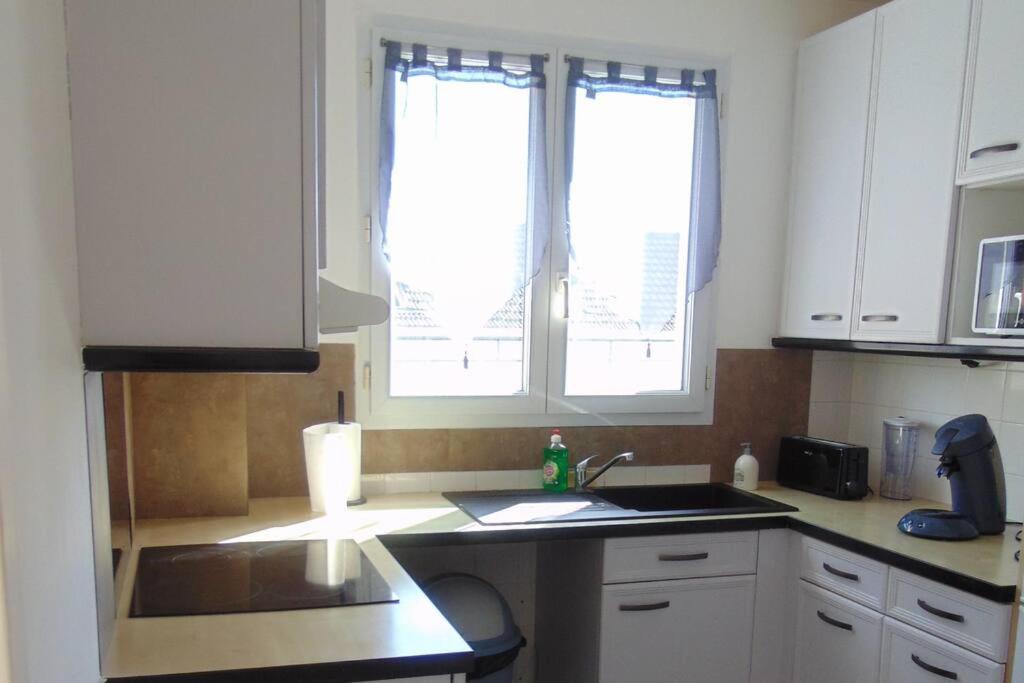 3 Pieces Grande Terrasse Appartement Montévrain Buitenkant foto
